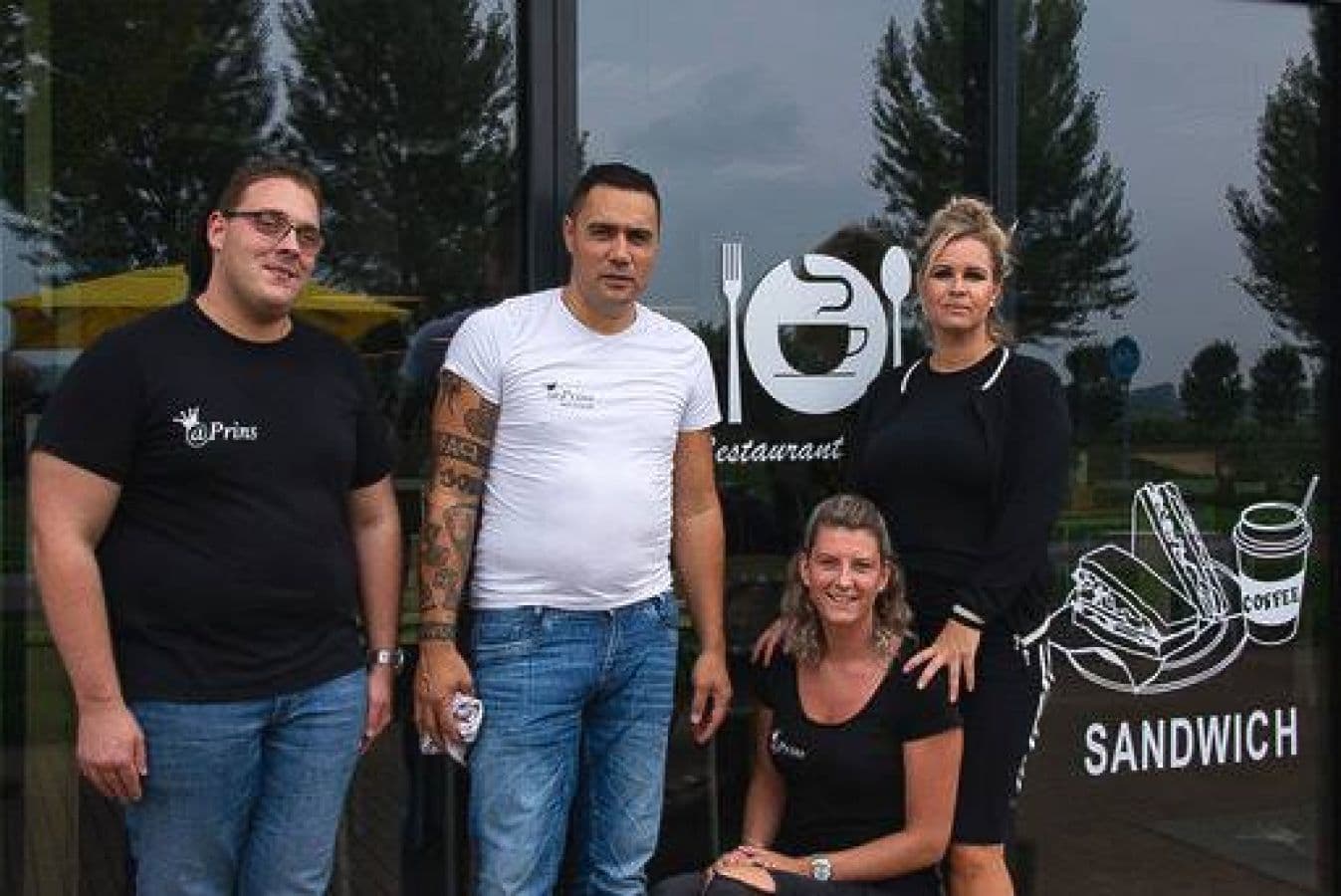 Het team van Lunchroom @Prins in Waalwijk