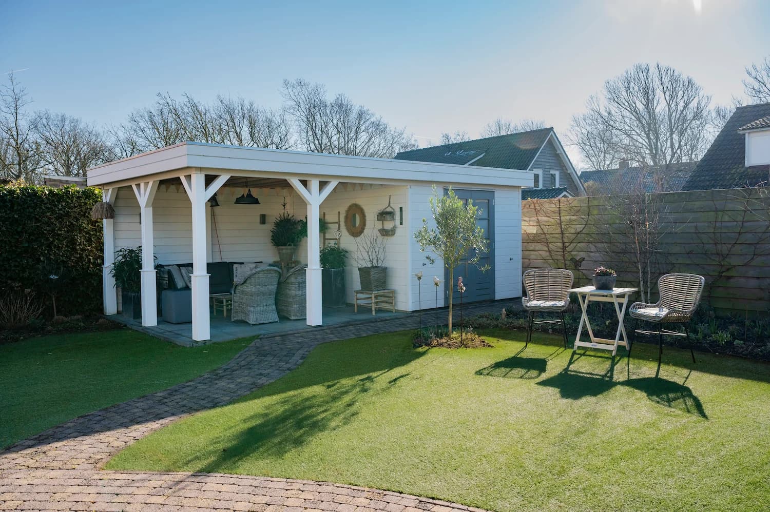 Sfeerfoto van B&B Witvliet
